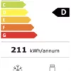 Samsung RB38C776DS9/EF Ecoflex Réfrigérateur pose libre avec congélateur cm. 60 heures. 203 - lt. 390 - métal en acier inoxydable – Image 8