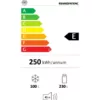 Bertazzoni RBM60F4FXNC Réfrigérateur pose libre professionnel avec congélateur cm. 60 heures. 186 - litres 330 - acier inoxydable – Image 3