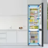 Samsung RB38C776CS9/EF Ecoflex Réfrigérateur pose libre avec congélateur cm. 60 heures. 203 - lt. 390 - métal en acier inoxydable – Image 5