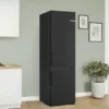 Bosch KGN39OXBT Série 4 Réfrigérateur pose libre avec congélateur cm. 60 heures 203 - selon 363 - noir – Image 2