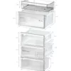 Bosch KGN39OXBT Série 4 Réfrigérateur pose libre avec congélateur cm. 60 heures 203 - selon 363 - noir – Image 8