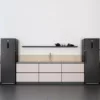 Samsung RR39C7BJ5S9/EF Twin Réfrigérateur pose libre cm. 60 heures. 185 - lt. 387 - métal en acier inoxydable – Image 3