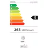 Samsung RZ32C7BFES9/EF Twin Congélateur pose libre cm. 60 heures. 185 - lt. 323 - métal en acier inoxydable – Image 7