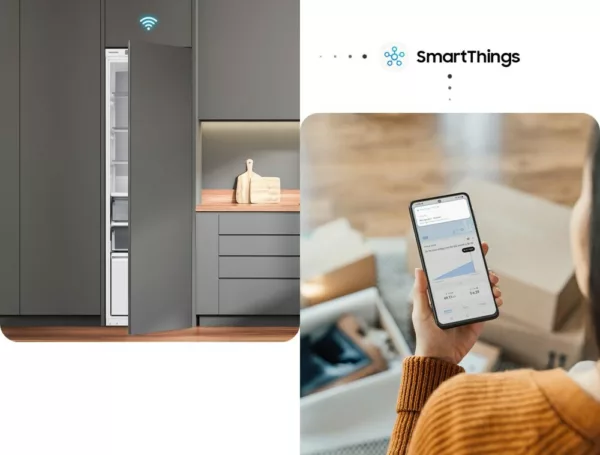 Samsung BRD27603FWW/EF Réfrigérateur encastrable avec compartiment congélateur cm. 54 heures. 178 - selon 270 – Image 4