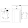 Hotpoint Ariston NDD 11726 DA IT lave-linge séchant cm. 60 - laver 11 kg - sécher 7 kg - blanc – Image 10