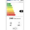 Lg GTBV36PZGKD Réfrigérateur pose libre avec congélateur cm. 70 heures. 176 - litres 395 - acier inoxydable – Image 12