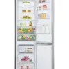 Lg GBP52PYNBN Réfrigérateur pose libre avec congélateur – cm. 60 heures. 203 - selon 384 - argent – Image 2