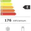 Hisense RT267D4ADE Réfrigérateur pose libre avec congélateur – cm. 55 heures. 144 litres. 228 - argent – Image 5