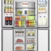 Hisense RQ5P470SAIE Réfrigérateur 4 portes avec congélateur – cm. 80 heures. 179 - selon 483 - gris – Image 4
