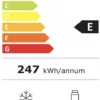Beko B1RCNA364G Réfrigérateur pose libre avec congélateur cm. 60 heures. 187 - litre 367 - gris – Image 8