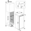 Réfrigérateur encastrable Indesit SZ12A2DI2 avec compartiment congélateur cm. 54 heures. 122 - selon 209 – Image 2