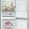 Lg GBV3100CPY Réfrigérateur pose libre avec congélateur – cm. 60 heures. 186 - selon 344 - argent – Image 2