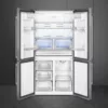 Smeg FQ60XDE Réfrigérateur universel pose libre 4 portes avec congélateur cm. 91 heures. 182 - litre 572 – acier inoxydable – Image 2