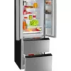 Amica FY3259.3DFBX Réfrigérateur 4 portes avec congélateur cm. 66 heures. 181 - litre 357 – acier inoxydable – Image 4