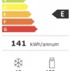 Hisense RR220D4BRE Réfrigérateur pose libre avec congélateur – cm. 52 heures. 127 - litre 165 - rouge – Image 7
