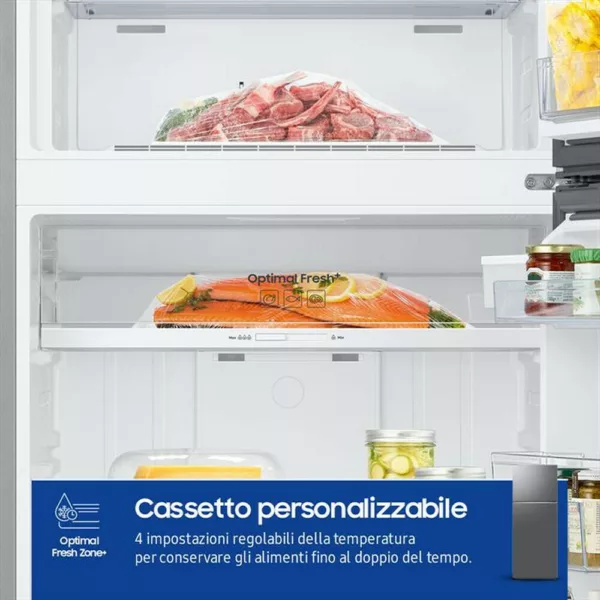 Samsung RT47CG6626S9 Ecoflex® Ai Réfrigérateur pose libre avec congélateur cm. 70 heures. 182 - lt. 465 - métal en acier inoxydable – Image 7
