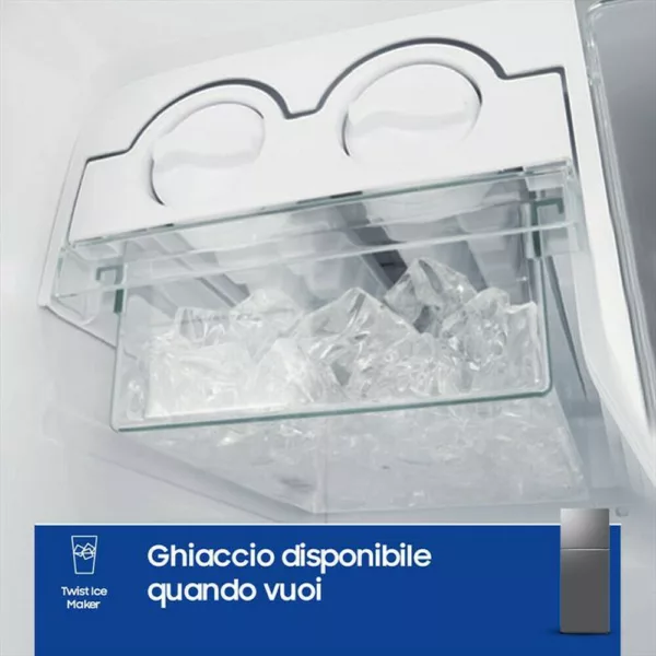 Samsung RT47CG6626S9 Ecoflex® Ai Réfrigérateur pose libre avec congélateur cm. 70 heures. 182 - lt. 465 - métal en acier inoxydable – Image 10