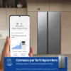 Réfrigérateur Samsung RS62DG5003S9 Air Space Ai avec congélateur côte à côte cm. 91 heures. 178 - litres 655 – acier inoxydable – Image 10