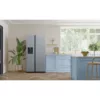 Réfrigérateur Samsung RS64DG53M3SLEF 5000D Air Space Ai avec congélateur côte à côte cm. 91 heures. 178 - litres 635 – acier inoxydable – Image 9