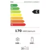 Beko B5XRCNA406HG Bpro 500 Réfrigérateur pose libre avec congélateur cm. 60 heures. 204 - selon 355 - gris – Image 7