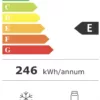 Gorenje NRK6202EW4 Réfrigérateur pose libre avec congélateur cm. 60 heures. 200 - selon 331 - blanc – Image 10