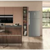 Hotpoint Ariston HA84TE 72 X Réfrigérateur pose libre avec congélateur cm. 84 heures. 186 - selon 587 - acier inoxydable – Image 4