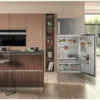 Hotpoint Ariston HA84TE 72 X Réfrigérateur pose libre avec congélateur cm. 84 heures. 186 - selon 587 - acier inoxydable – Image 5