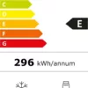 Hotpoint Ariston HA84TE 72 X Réfrigérateur pose libre avec congélateur cm. 84 heures. 186 - selon 587 - acier inoxydable – Image 9