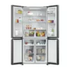 Haier HCR3818ENMD Multidoor 5 Réfrigérateur côte à côte avec congélateur – cm. 83 heures 182 - lt. 467 – acier inoxydable foncé – Image 2