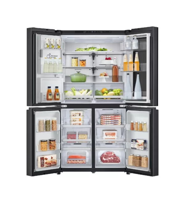 Lg GMG960EVJE Réfrigérateur 4 portes avec congélateur – cm. 91 heures. 179 - selon 638 - noir – Image 2