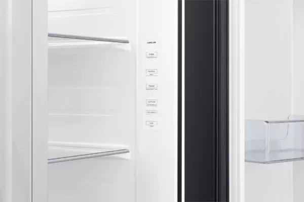 Réfrigérateur Samsung RS65DG54R3B1EF Air Space Ai avec congélateur côte à côte cm. 91 heures. 178 litres. 635 - anthracite – Image 5