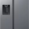 Réfrigérateur Samsung RS64DG5303S9EO avec congélateur côte à côte cm. 91 heures. 178 - lt. 635 – acier inoxydable brossé