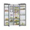 Réfrigérateur Samsung RS66DG815CB1EF Air Space Ai avec congélateur côte à côte cm. 91 heures. 178 - selon 652 - anthracite – Image 4