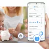 Samsung RB50DG602ES9EO Réfrigérateur pose libre avec congélateur cm. 76 heures. 192 - lt. 508 – acier inoxydable brossé – Image 7