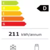 Samsung RB38C600DSA/EF Ecoflex Ai Réfrigérateur pose libre avec congélateur cm. 60 heures. 203 - selon 390 - argent – Image 11
