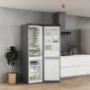 Whirlpool W7X 92O OX Réfrigérateur pose libre avec compartiment congélateur de 60 cm de hauteur. 203 - selon 367 – acier inoxydable – Image 4