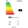 Bertazzoni RFZ60F4FXNC Congélateur pose libre professionnel cm. 60 heures. 186 - 278 litres. - acier inoxydable – Image 3