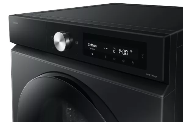 Lave-linge séchant Samsung WD11DB7B85GBU3 cm. 60 - laver 11 kg - sécher 6 kg - noir – Image 6