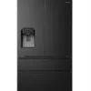 Hisense RF728N4SBFE Réfrigérateur à portes françaises avec congélateur et distributeur cm. 91 heures. 179 - 560 litres. - noir