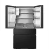Hisense RF728N4SBFE Réfrigérateur à portes françaises avec congélateur et distributeur cm. 91 heures. 179 - 560 litres. - noir – Image 3
