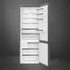 Smeg FC48KDND Réfrigérateur pose libre universel avec congélateur cm. 70 heures. 192 - lt. 481 – acier inoxydable foncé – Image 2