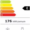 Comfee RCT284DS2 Réfrigérateur pose libre avec congélateur – cm. 55 heures 143 - selon 204 - gris – Image 3