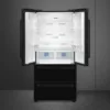 Smeg FQ55FNDE Réfrigérateur universel avec porte française et compartiment congélateur – ​​cm. 84 heures. 183 - selon 539 - noir – Image 4