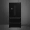 Smeg FQ55FNDE Réfrigérateur universel avec porte française et compartiment congélateur – ​​cm. 84 heures. 183 - selon 539 - noir – Image 3