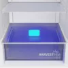 Beko B5RCNA365HG Réfrigérateur pose libre avec congélateur cm. 60 heures. 187 - litre 316 - gris – Image 5
