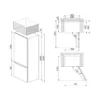 Smeg RC20WDNE Réfrigérateur pose libre universel avec congélateur cm. 60 heures. 200 - selon 331 - blanc – Image 10