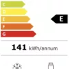 Beko B1854N Réfrigérateur pose libre avec congélateur cm. 54 heures. 87 - litres 110 - blanc – Image 2