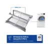 Sèche-linge Samsung DV90CGC2A0TEET Crystal Ecodry™ cm. 60 – capacité – 9 kg – blanc – Image 4