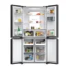 Réfrigérateur Haier HCR7818DWPT Cube 83 Série 7 avec congélateur côte à côte – cm. 83 heures 182 - selon 467 – noir ardoise – Image 2