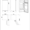 Whirlpool W55TM 4120 W 2 Réfrigérateur pose libre avec congélateur cm. 54 heures. 144 - selon 212 - blanc – Image 5
